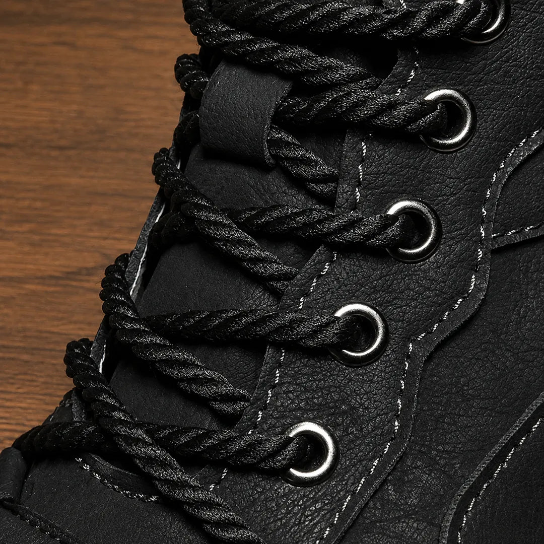 Rugged High Top Boots
