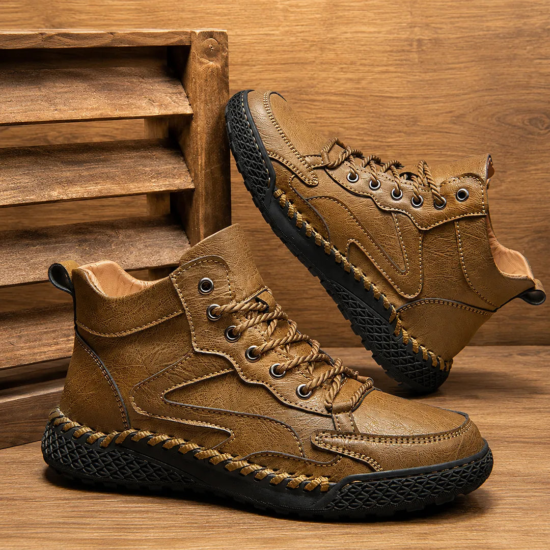 Rugged High Top Boots