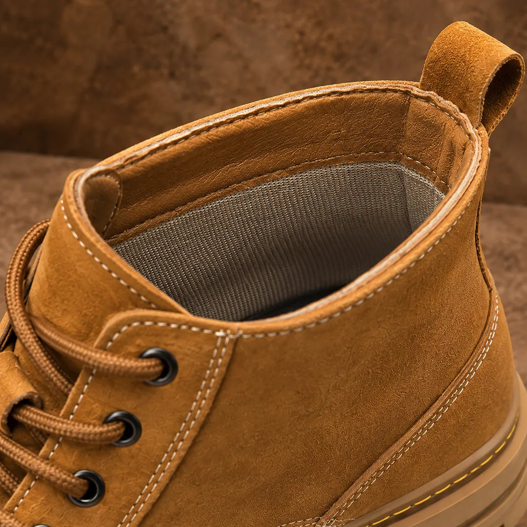 Rugged Lace-Up Boots