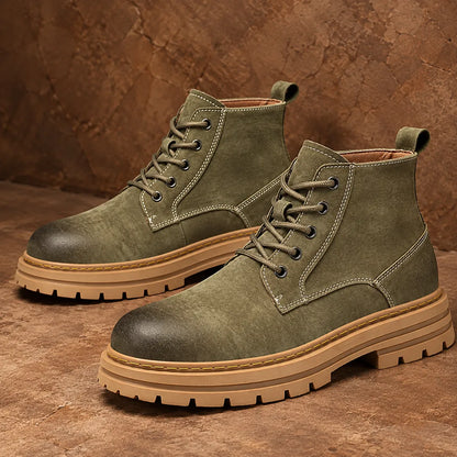 Rugged Lace-Up Boots