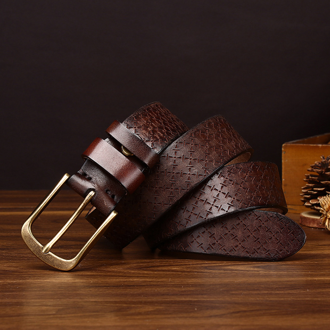 Rustic Leather Belt
