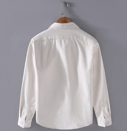 WARM FLEECE CORDUROY SHIRT