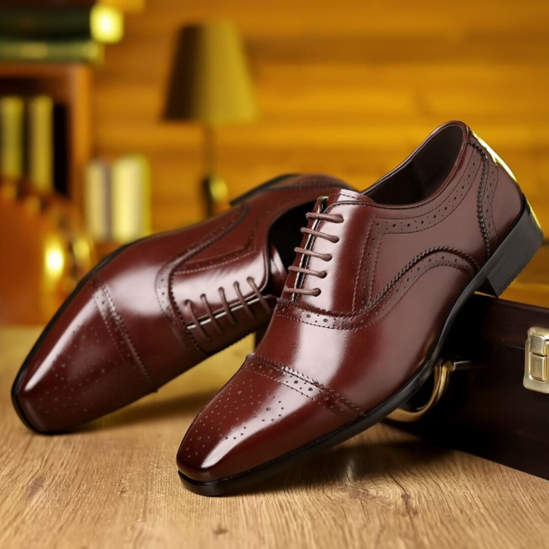 ELITE BROGUE LACE SHOES