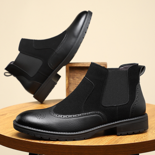 TALL SOLID CHELSEA BOOTS