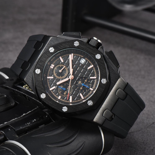 SIX-NEEDLE CHRONOGRAPH WATCH