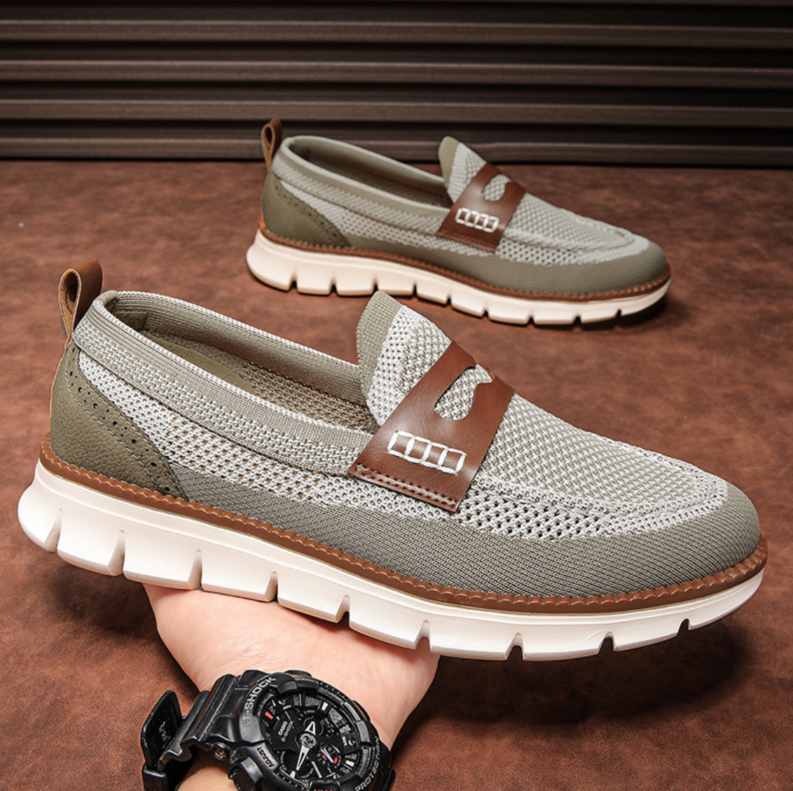 BREATHABLE CASUAL LOAFERS