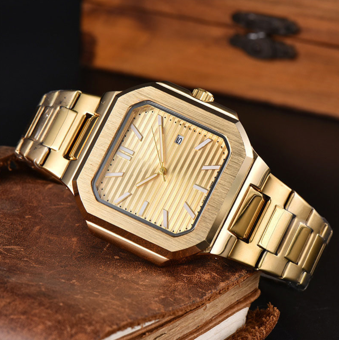 SQUARE LUXURY WATCH