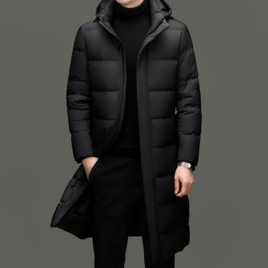 MEN’S LONG DOWN COAT