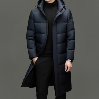 MEN’S LONG DOWN COAT