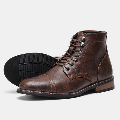 DURABLE RETRO CAP-TOE BOOTS
