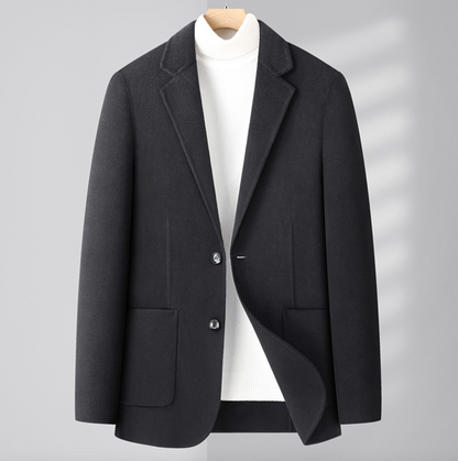 REVERSIBLE WOOL BLAZER