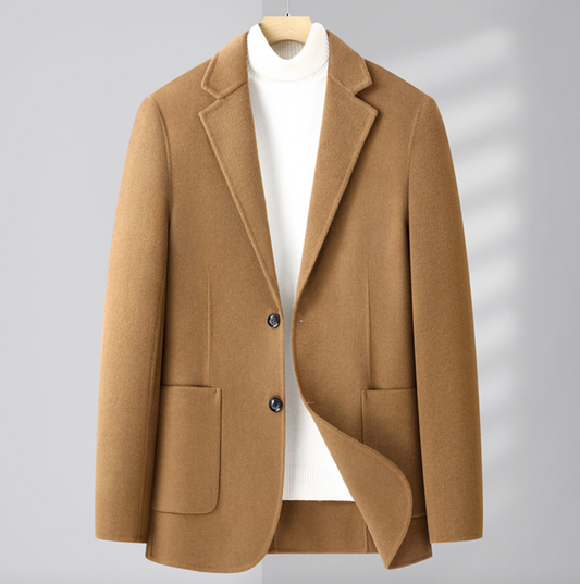 REVERSIBLE WOOL BLAZER