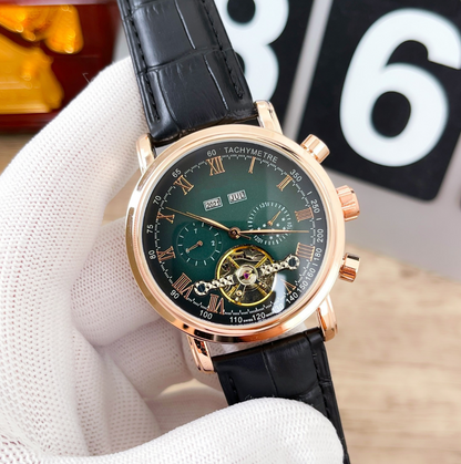 AUTOMATIC TOURBILLON CALENDAR WATCH