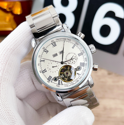 AUTOMATIC TOURBILLON CALENDAR WATCH