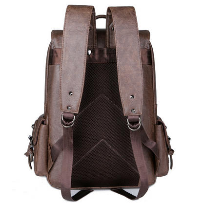 LEATHER EXECUTIVE BACKPACK