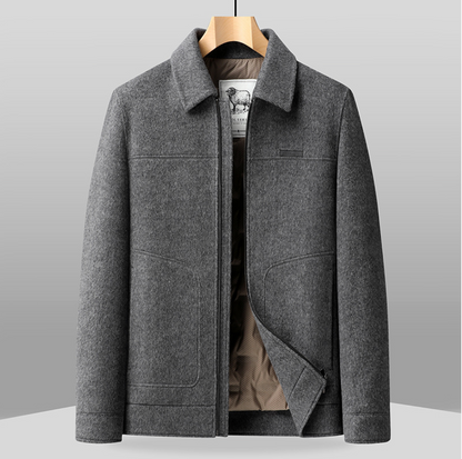 VERSATILE WOOL ZIP JACKET