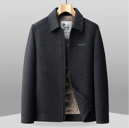 VERSATILE WOOL ZIP JACKET