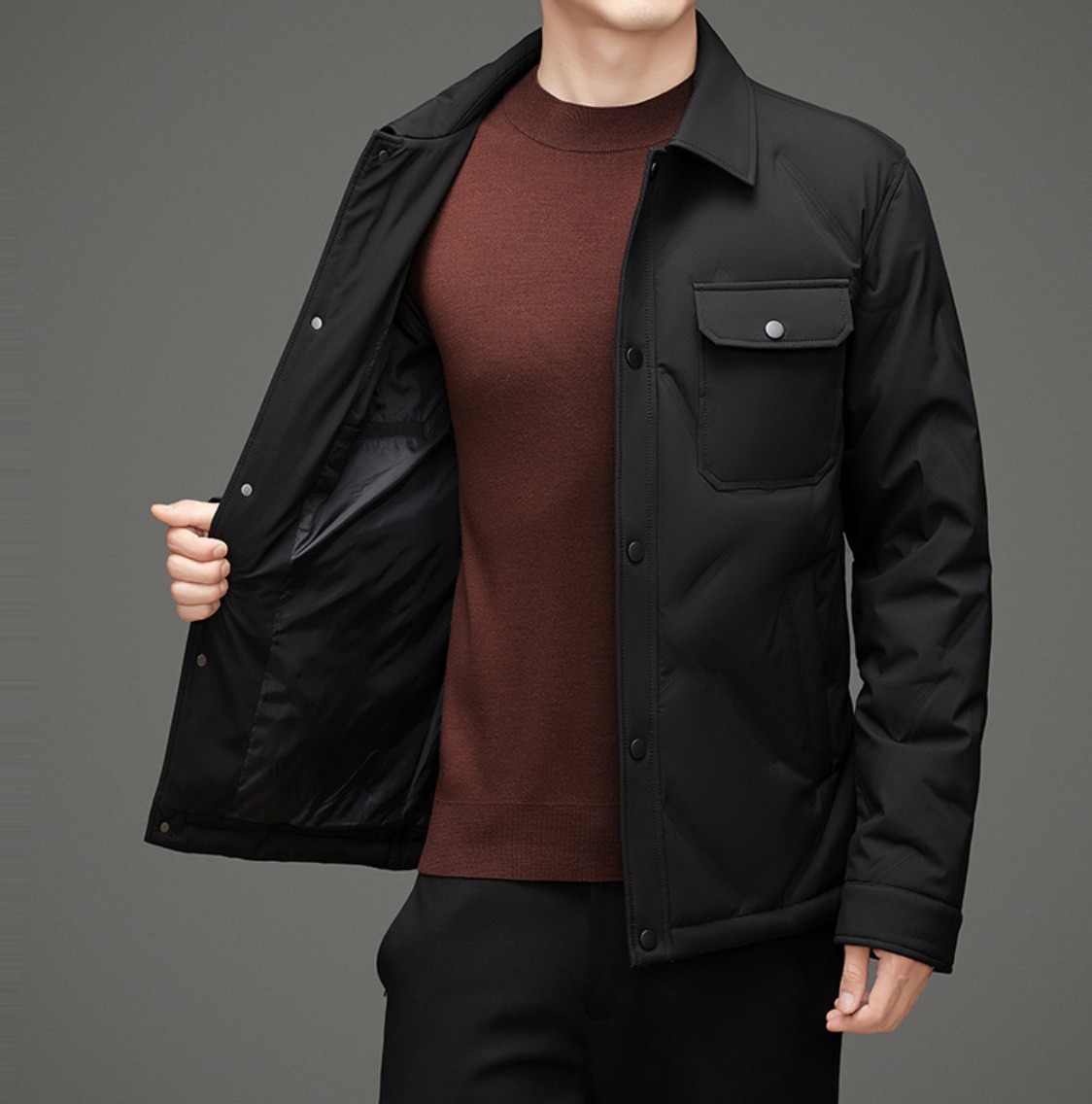 WARM SHORT DOWN JACKET