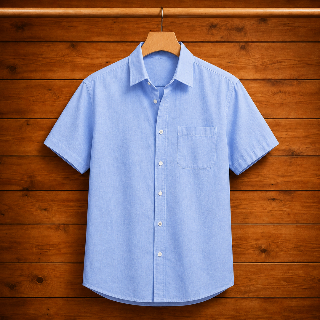 Refined Linen Blend Shirt