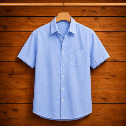 Refined Linen Blend Shirt