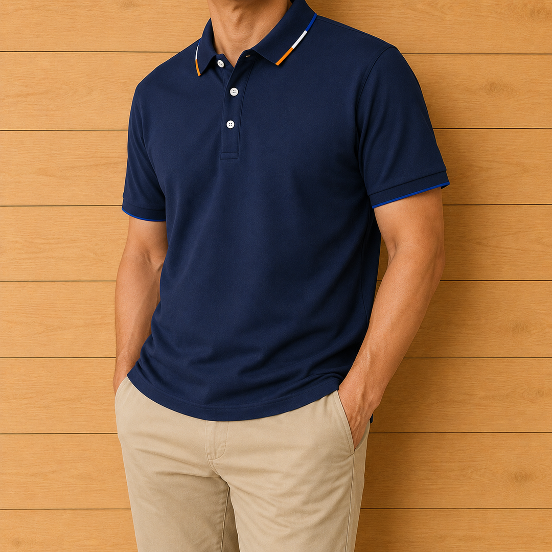 Classic Contrast Polo Shirt