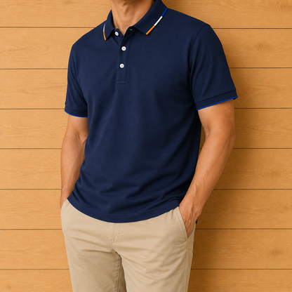Classic Contrast Polo Shirt