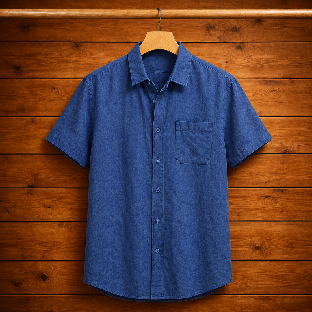 Refined Linen Blend Shirt