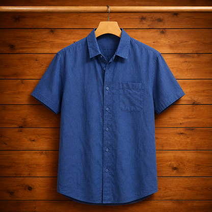 Refined Linen Blend Shirt