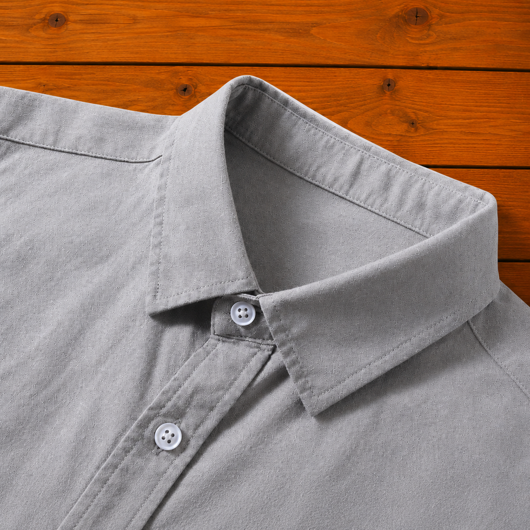 Refined Linen Blend Shirt
