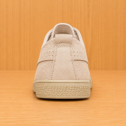 Textured Lace-Up Derby Shoes