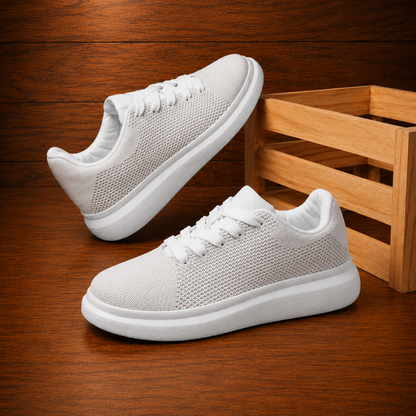 Breathable Knit Walking Sneakers