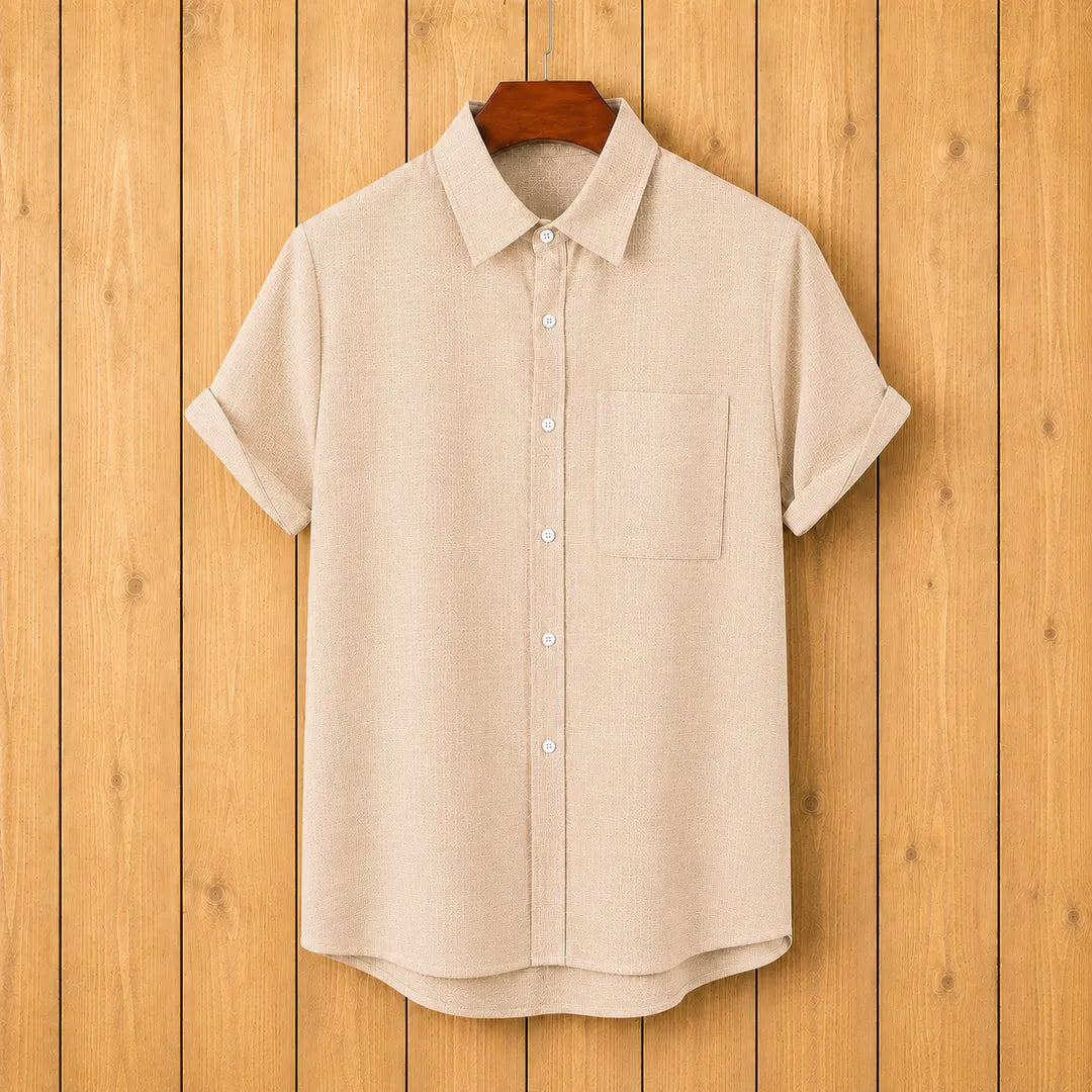 Short Sleeve Button-Up Shirt