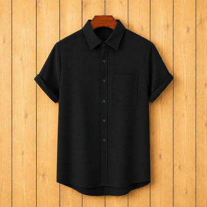 Short Sleeve Button-Up Shirt