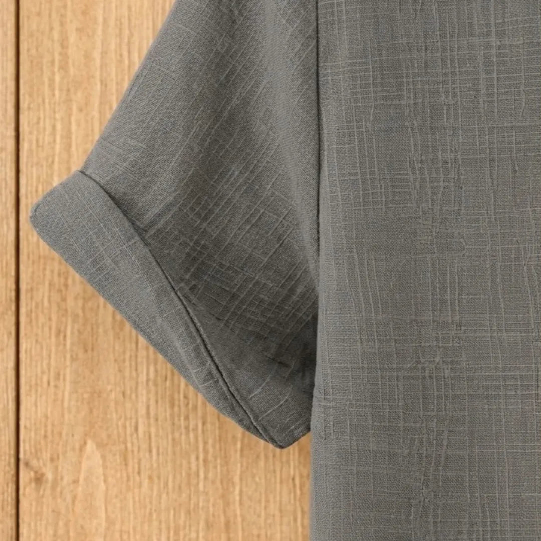 Short Sleeve Button-Up Shirt