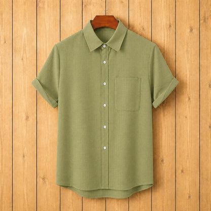 Short Sleeve Button-Up Shirt