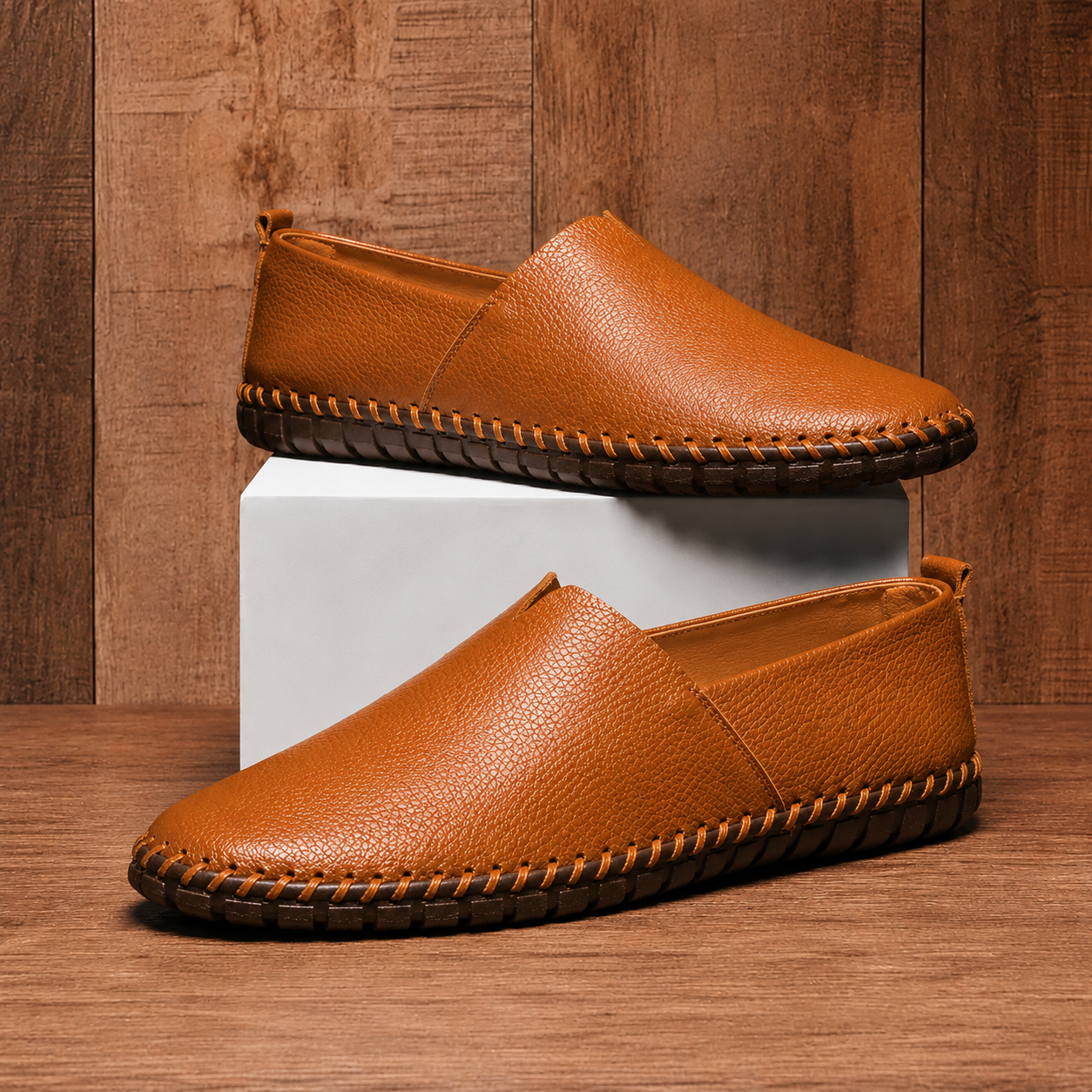 Slip-On Moccasin Shoes