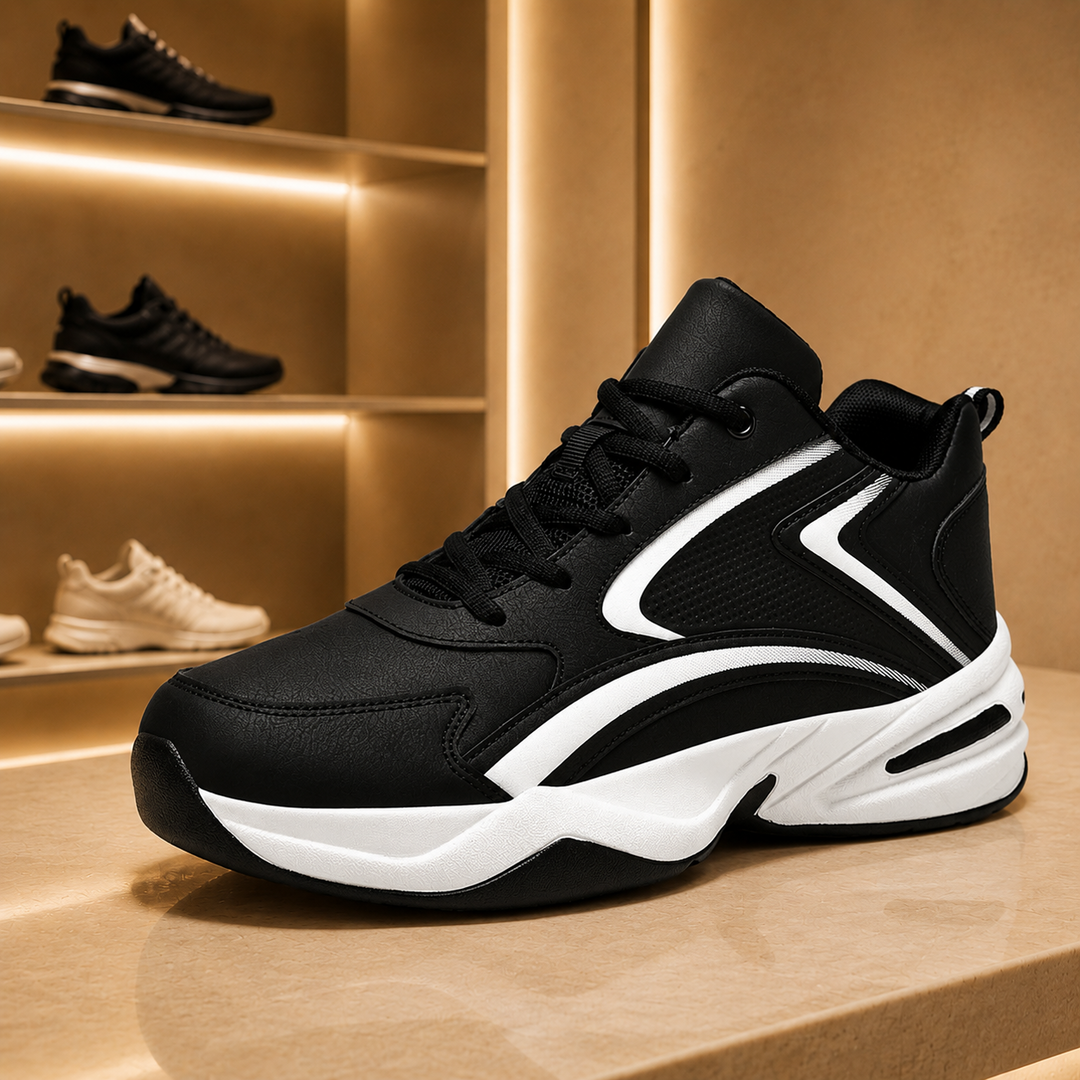 Cushioned Low-Top Sneakers