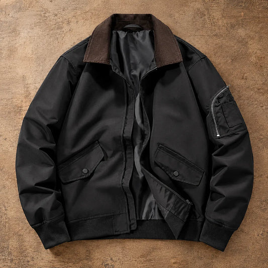 Soft Collar Pocket Jacket