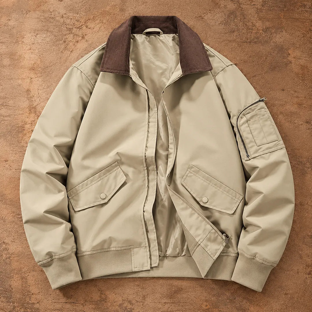 Soft Collar Pocket Jacket