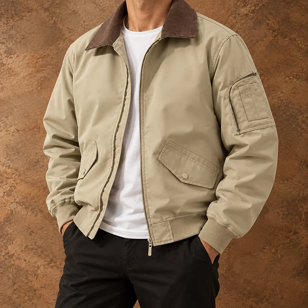 Soft Collar Pocket Jacket