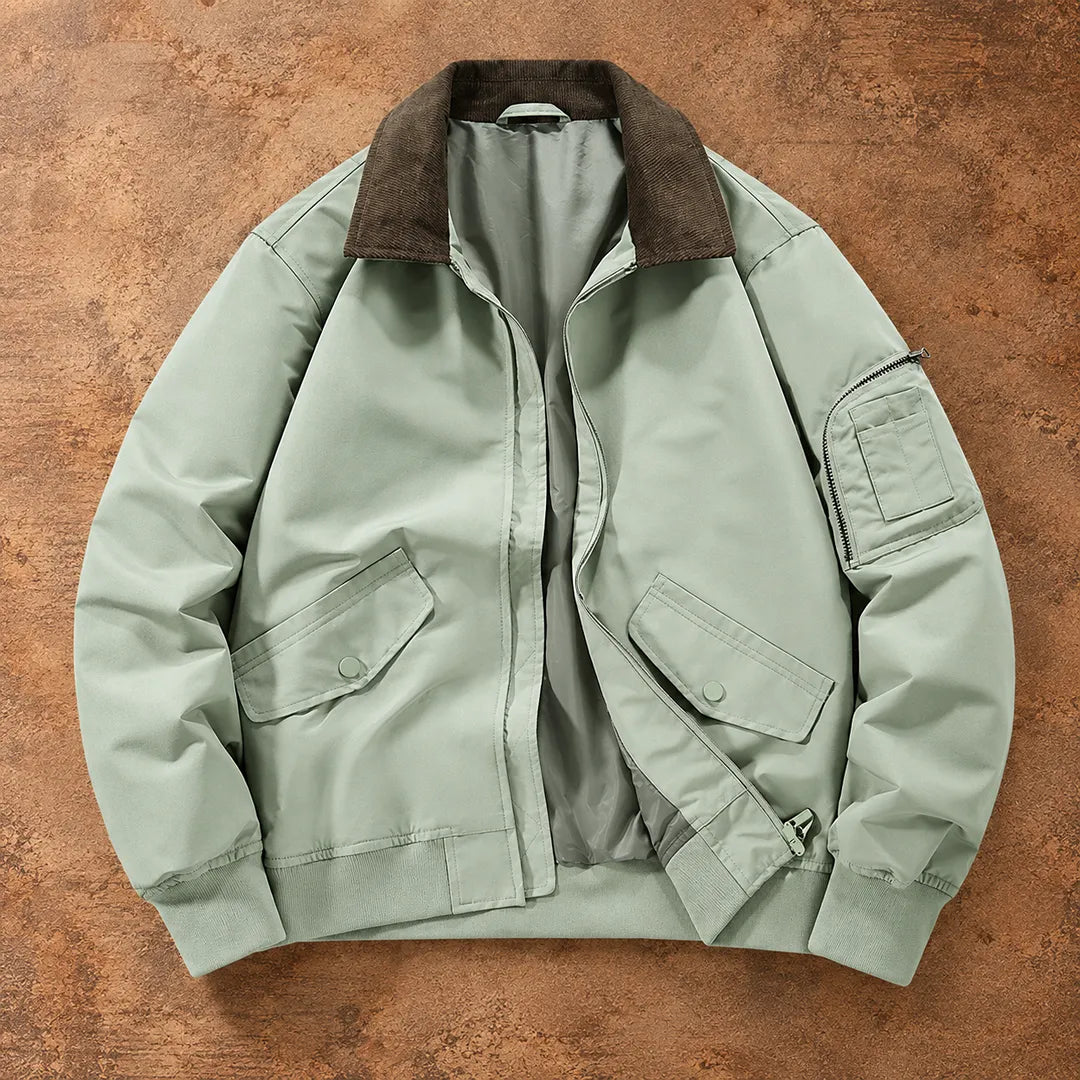 Soft Collar Pocket Jacket