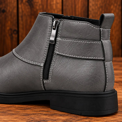 Soft Leather Ankle Boots