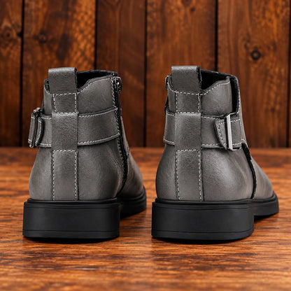 Soft Leather Ankle Boots
