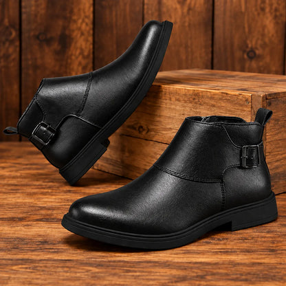 Soft Leather Ankle Boots