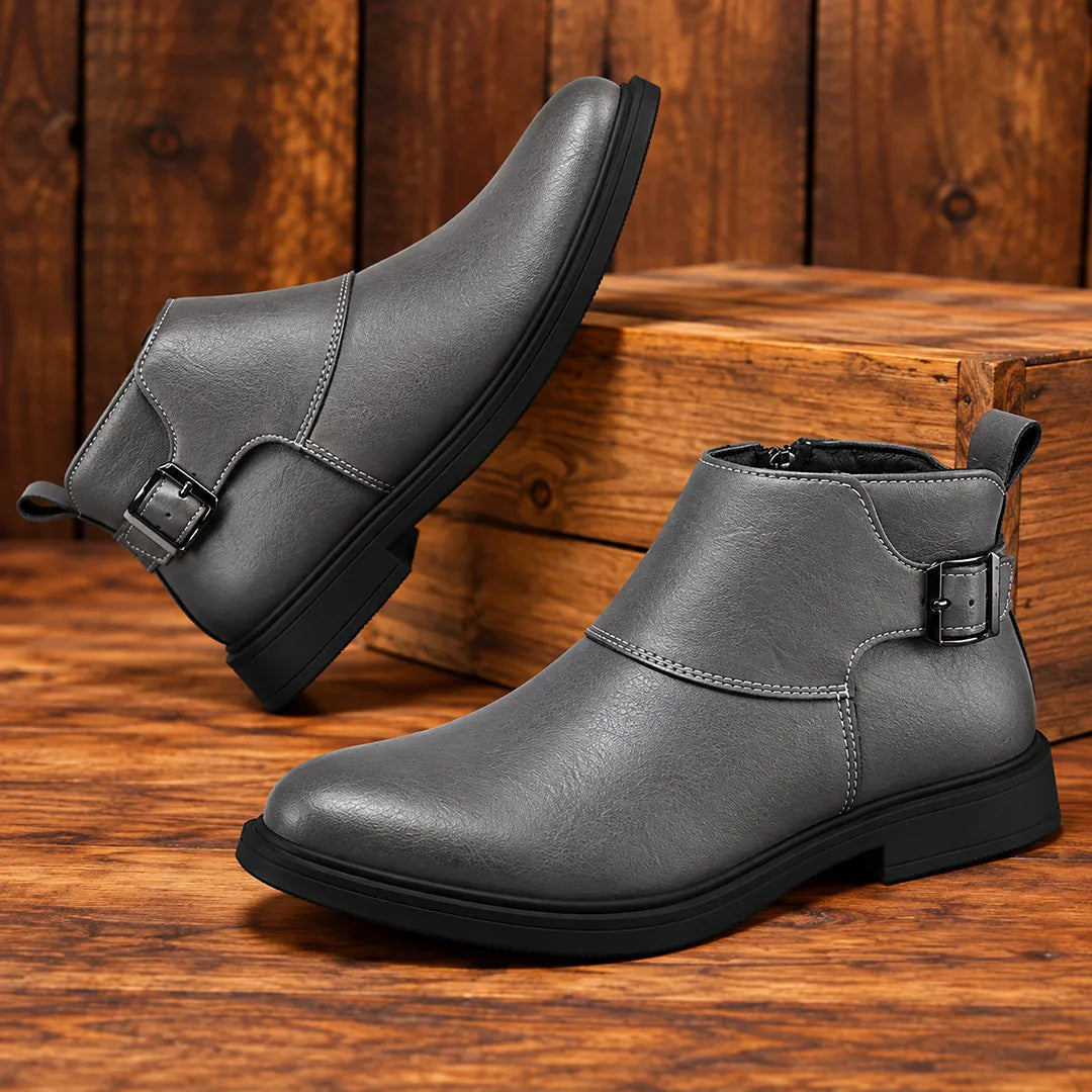 Soft Leather Ankle Boots