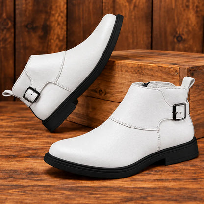 Soft Leather Ankle Boots