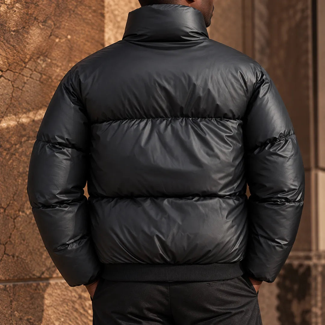 Stand Collar Puffer Jacket