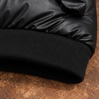 Stand Collar Puffer Jacket