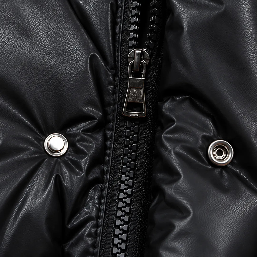Stand Collar Puffer Jacket