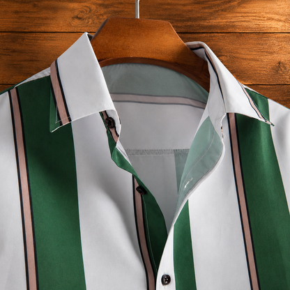 Classic Vertical Stripe Shirt